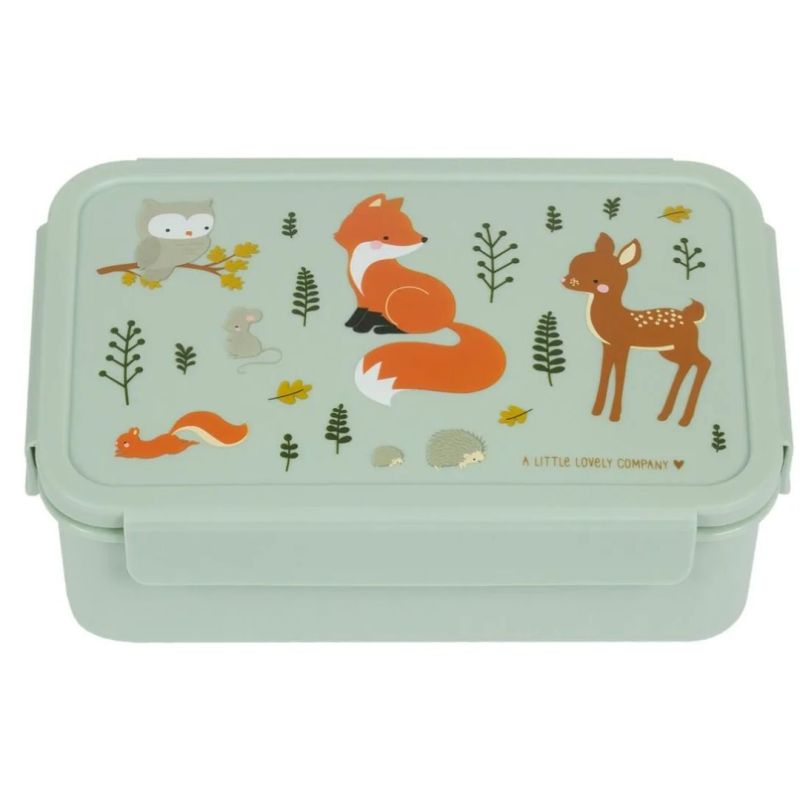 Φωτογραφία από A Little Lovely Company Bento Lunch Box Forest Friends 