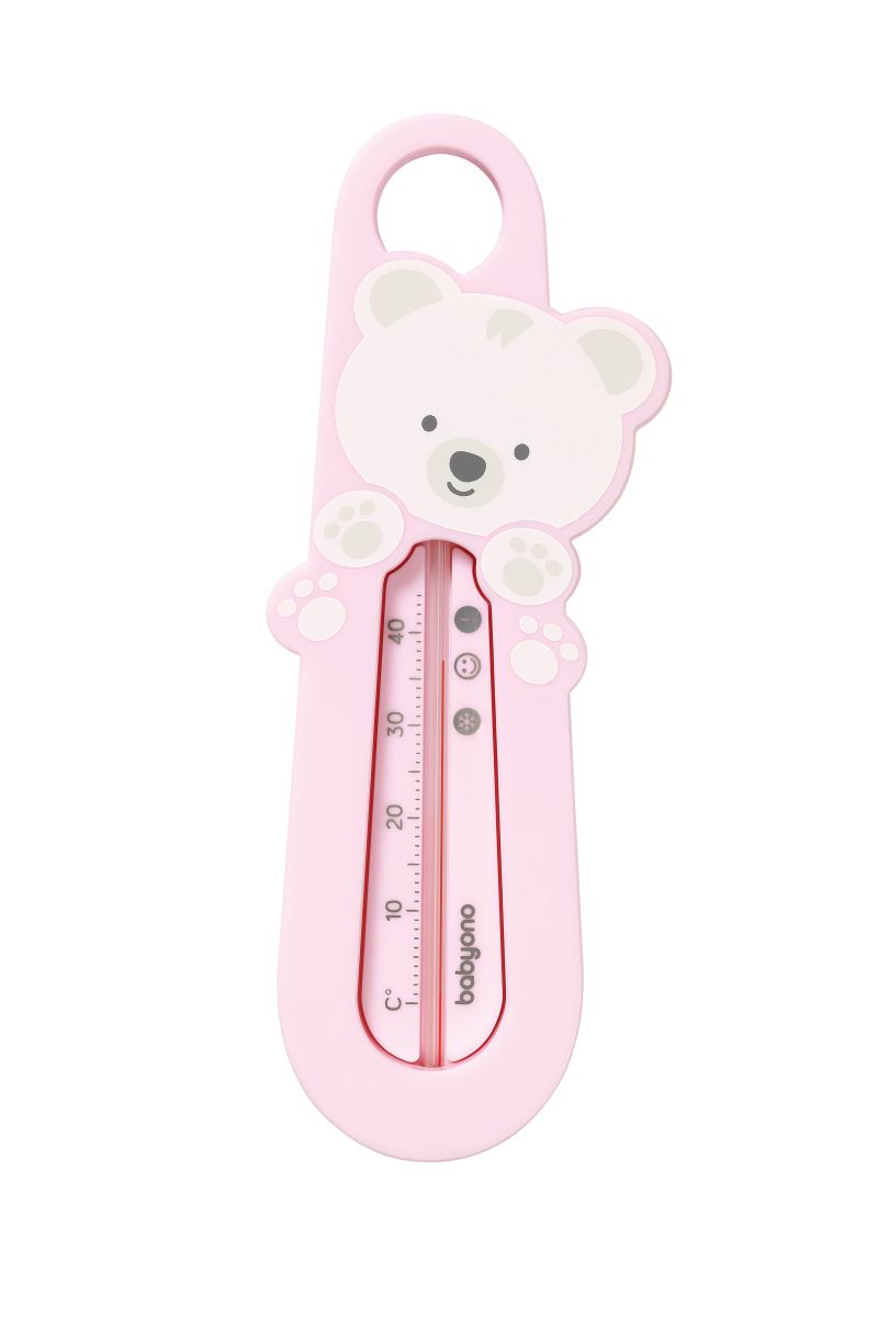 Φωτογραφία από BabyOno Θερμόμετρο Μπάνιου Bear Pink