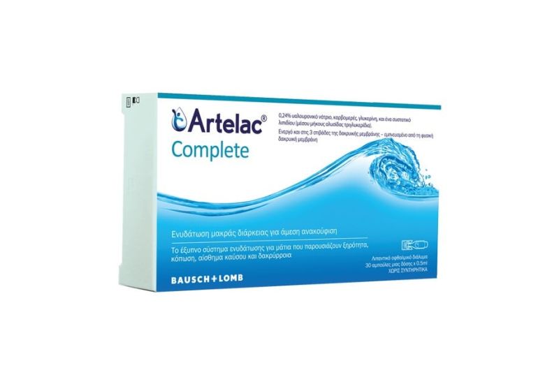 Φωτογραφία από Bausch Lomb Artelac Complete 30 x 0.5ml