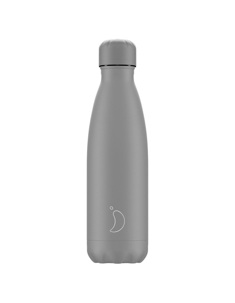 Φωτογραφία από Chilly’s Bottle All Matte Grey 500ml