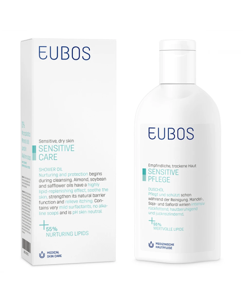 Φωτογραφία από Eubos Sensitive Shower Oil F 200ml