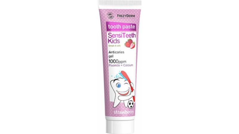 Φωτογραφία από Frezyderm Sensiteeth Kids Toothpaste 1.000ppm 50ml