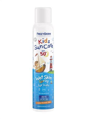 Φωτογραφία από Frezyderm Kids Sun Care Wet Skin Spray SPF50+ 200ml