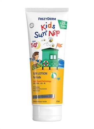 Φωτογραφία από Frezyderm Kids Sun+ Nip SPF50+ 175ml+ Δώρο 25ml Επιπλέον Ποσότητα