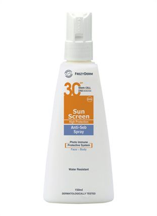 Φωτογραφία από Frezyderm Sunscreen Anti-Seb Spray SPF30 150ml