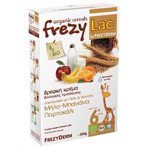 Φωτογραφία από Frezyderm Frezylac Organic Cereals Δημητριακά με Γάλα & Φρούτα 200gr