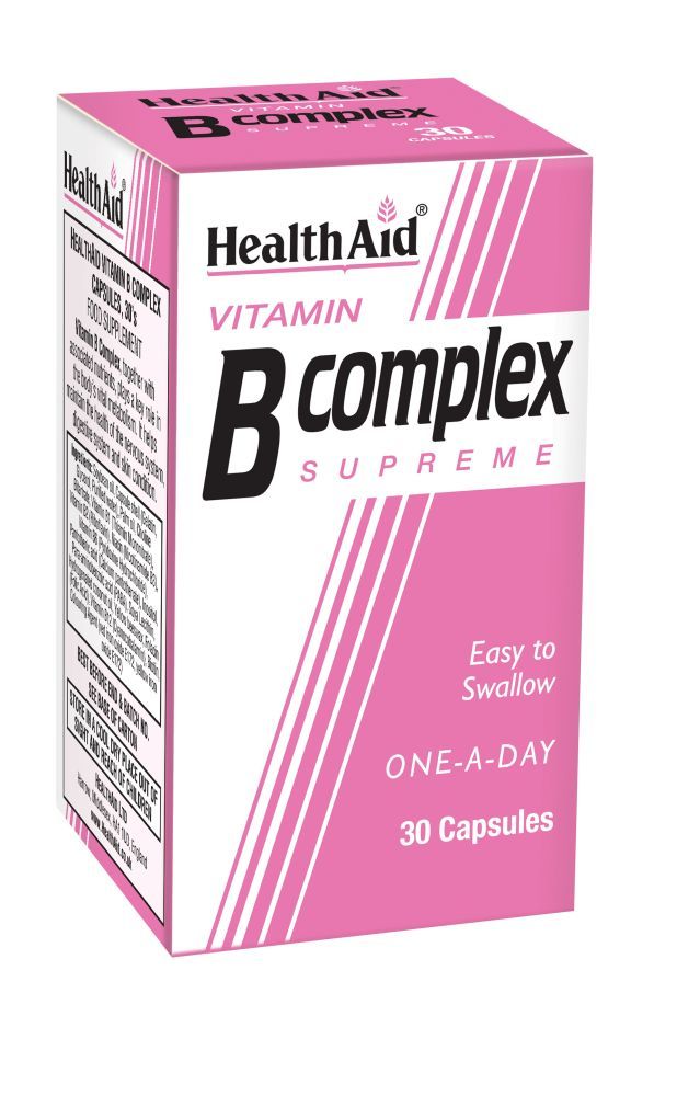 Φωτογραφία από Health Aid B Complex Supreme 30Κάψουλες