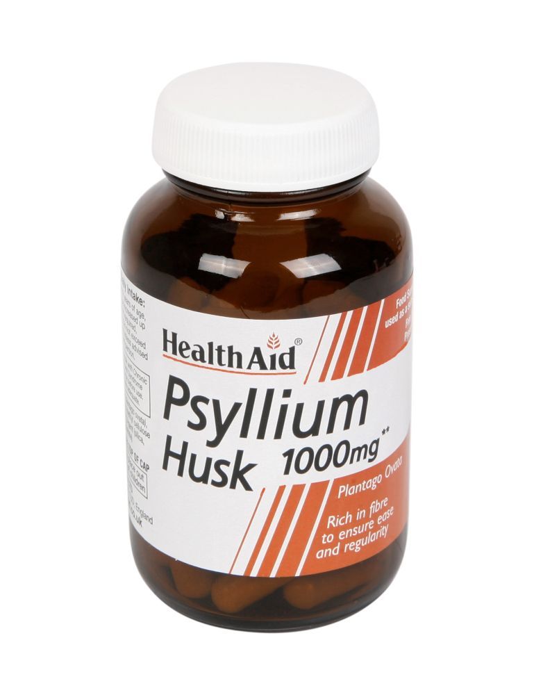 Φωτογραφία από Health Aid Psyllium Husk 1000mg 60Κάψουλες