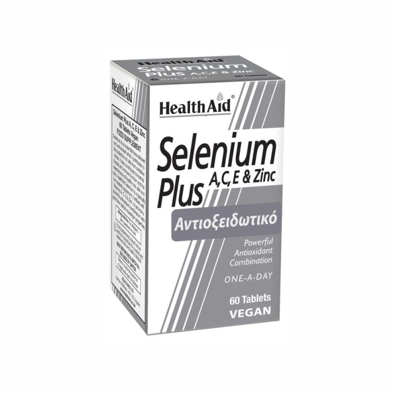 Φωτογραφία από Health Aid Selenium Plus Α,C,Ε 60Ταμπλέτες