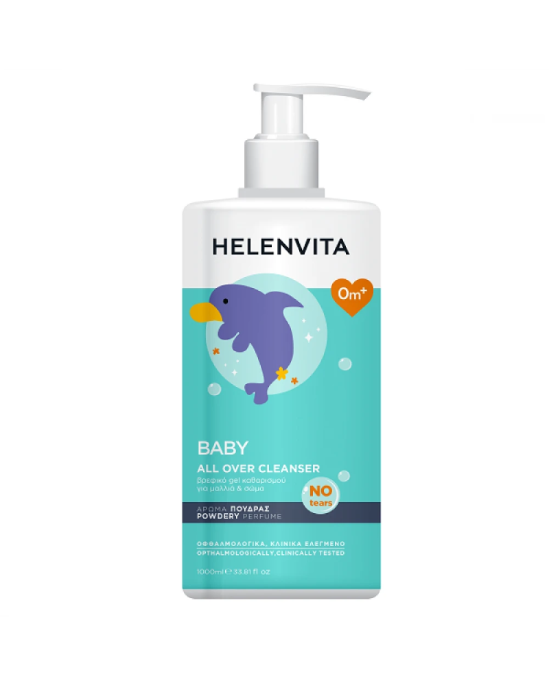 Φωτογραφία από Helenvita Baby All Over Cleanser Perfume Talc 1lt