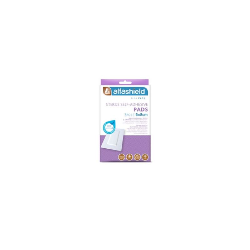 Φωτογραφία από Karabinis AlfaShield Sterile Self-Adhesive Pads 6x8cm 5Τεμάχια