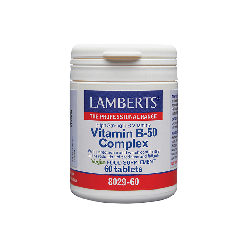 Φωτογραφία από Lamberts Vitamin B 50 Complex 60Ταμπλέτες