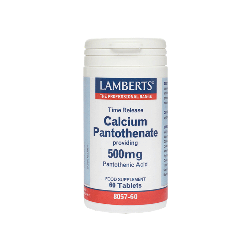 Φωτογραφία από Lamberts Calcium Pantothenate 500mg 60Ταμπλέτες