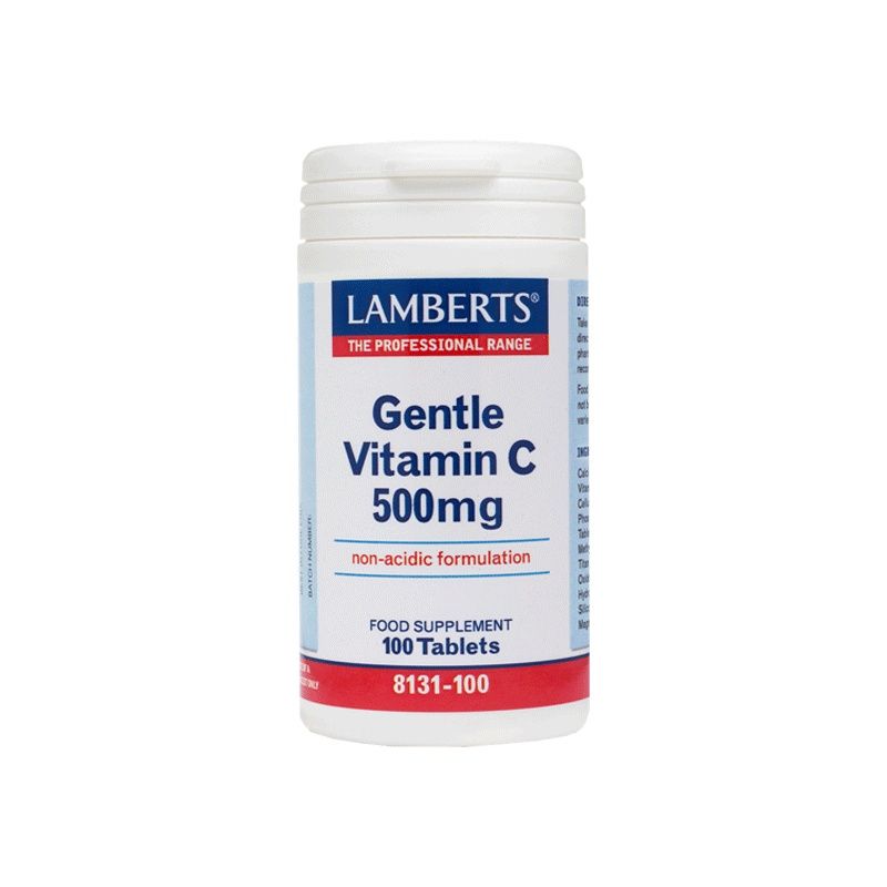 Φωτογραφία από  Lamberts Gentle Vitamin C 500mg 100Ταμπλέτες                        