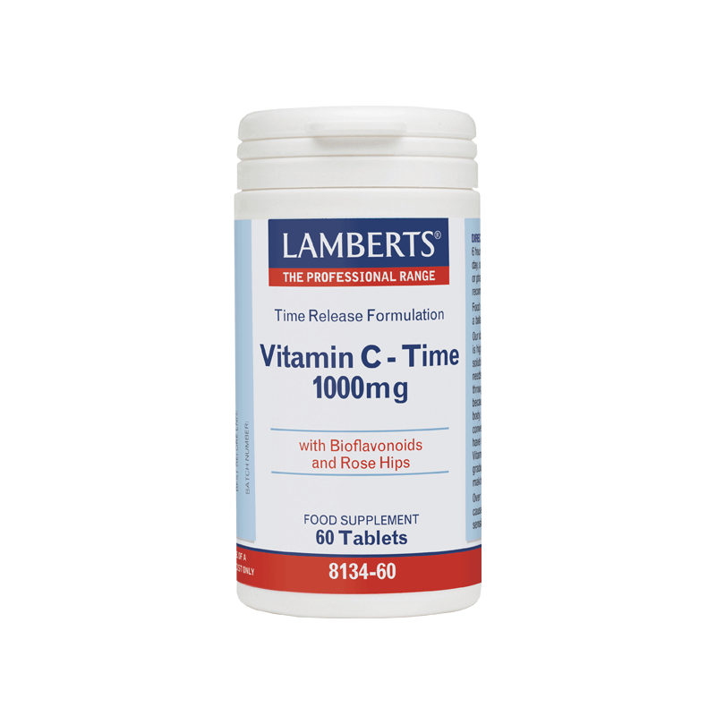 Φωτογραφία από Lamberts Vitamin C 1000mg Time Release 60Ταμπλέτες