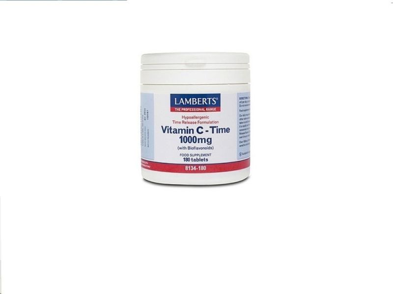 Φωτογραφία από Lamberts Vitamin C 1000mg Time Release 180Ταμπλέτες