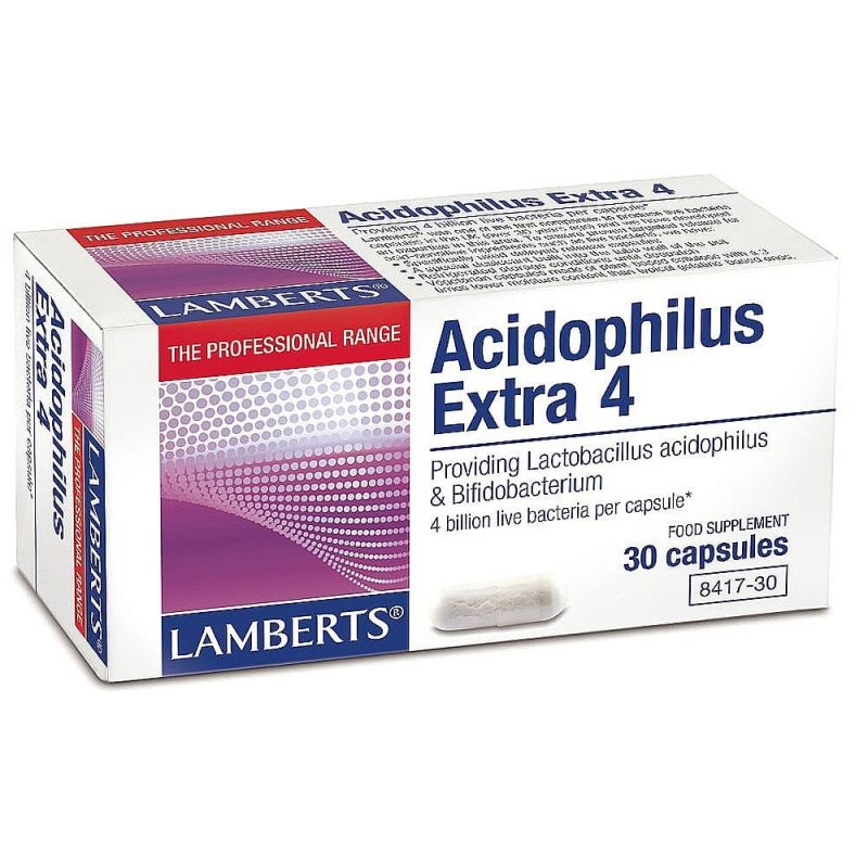 Φωτογραφία από Lamberts Acidophilus Extra 4 30Κάψουλες