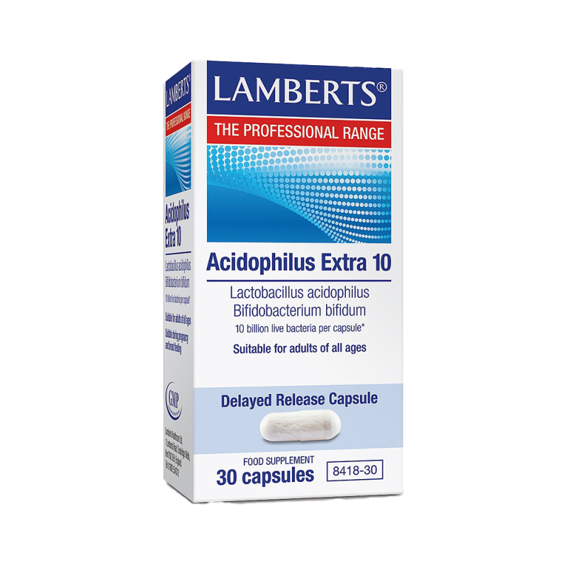 Φωτογραφία από Lamberts Acidophilus Extra 10 30Κάψουλες       