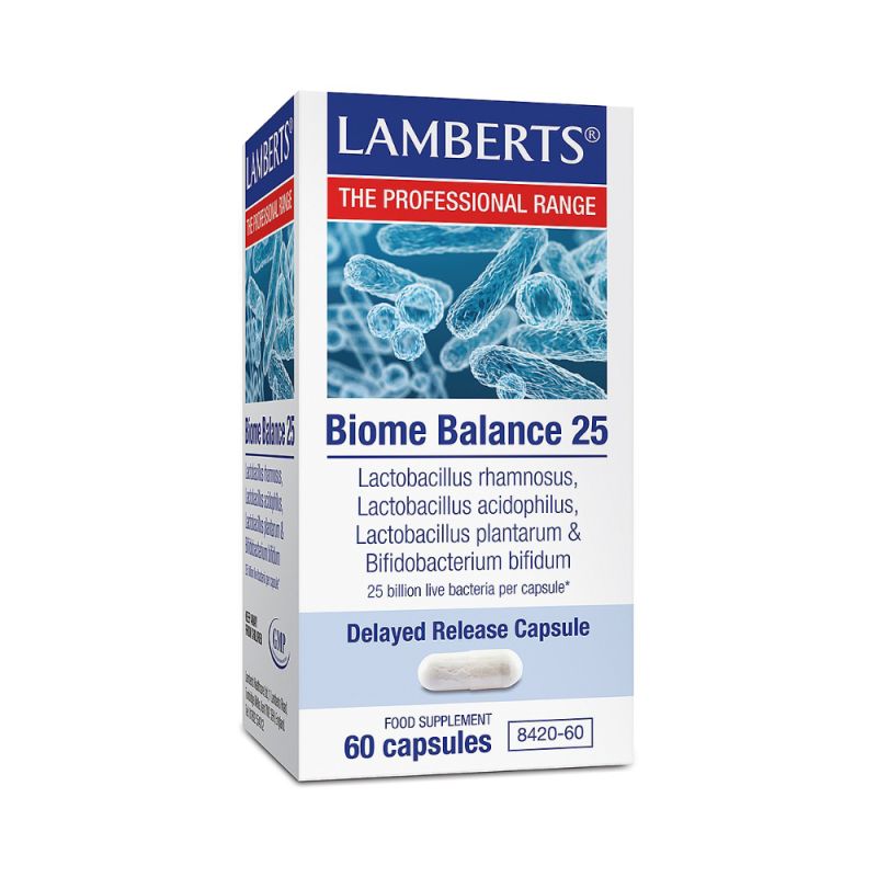 Φωτογραφία από Lamberts Biome Balance 25 60Κάψουλες