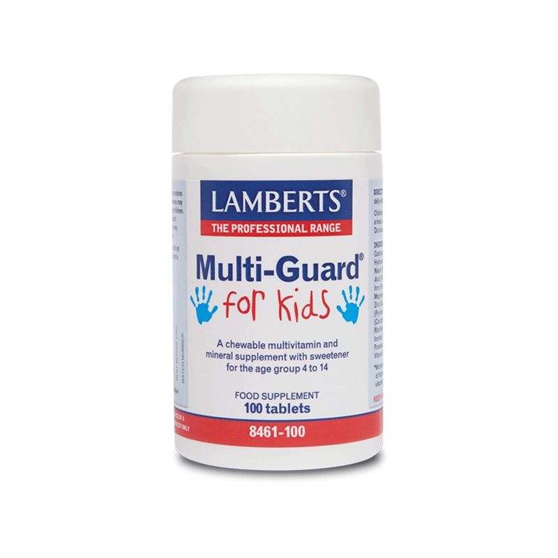 Φωτογραφία από Lamberts Multi Guard For Kids 100Ταμπλέτες                                                                  