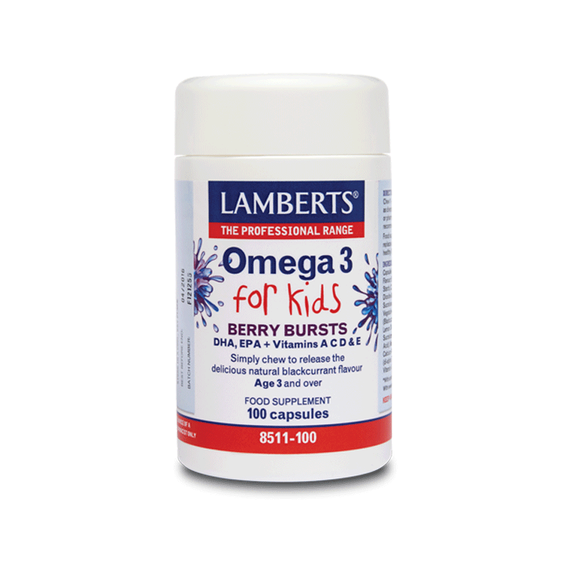 Φωτογραφία από Lamberts Omega 3 for Kids-Berry Bursts 100Μαλακές Μασώμενες Κάψουλες                                      