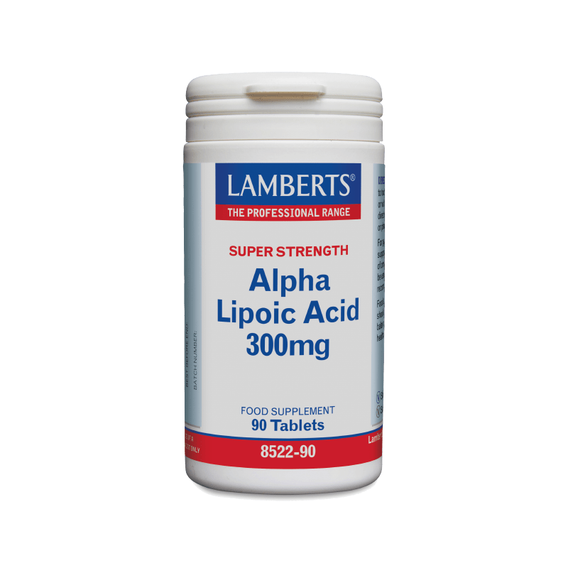 Φωτογραφία από Lamberts Alpha Lipoic Acid 300mg 90Ταμπλέτες