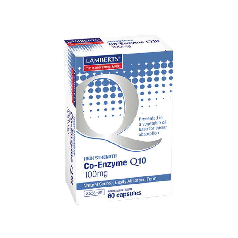 Φωτογραφία από Lamberts Co-Enzyme Q10 100mg 60Κάψουλες                                    