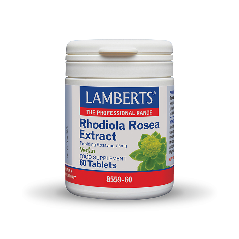 Φωτογραφία από Lamberts Rhodiola Rosea Extract 60Ταμπλέτες