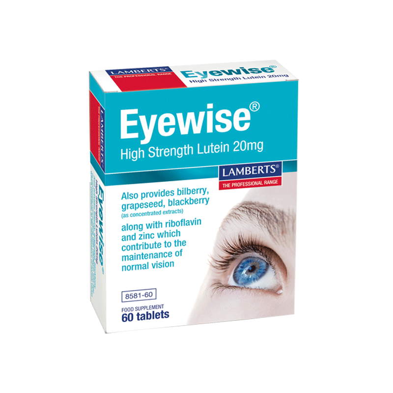 Φωτογραφία από Lamberts Eyewise High Strength Lutein 20mg 60Ταμπλέτες                                           