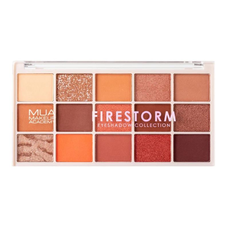 Φωτογραφία από Mua 15shade Eyeshadow Palette Firestorm 12g