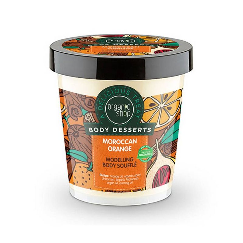 Φωτογραφία από Natura Siberica Organic Shop Body Desserts Moroccan Orange Modelling Body Souffle 450ml