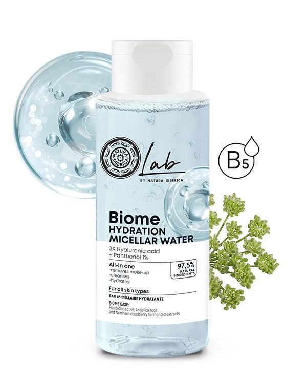 Φωτογραφία από Natura Siberica Biome Hydration Micellar Face Water 400ml