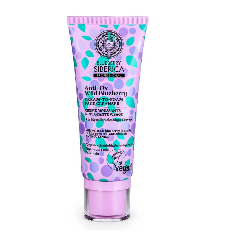 Φωτογραφία από Natura Siberica Anti Ox Wild Blueberry Cream to Foam Face Cleanser 100ml