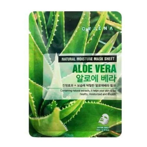 Φωτογραφία από Orjena Natural Moisture Mask Sheet Aloe Vera 23ml