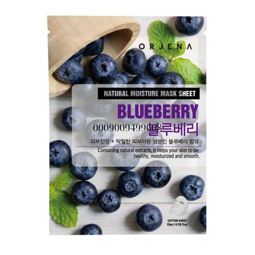 Φωτογραφία από Orjena Natural Moisture Blueberry Mask Sheet 23ml