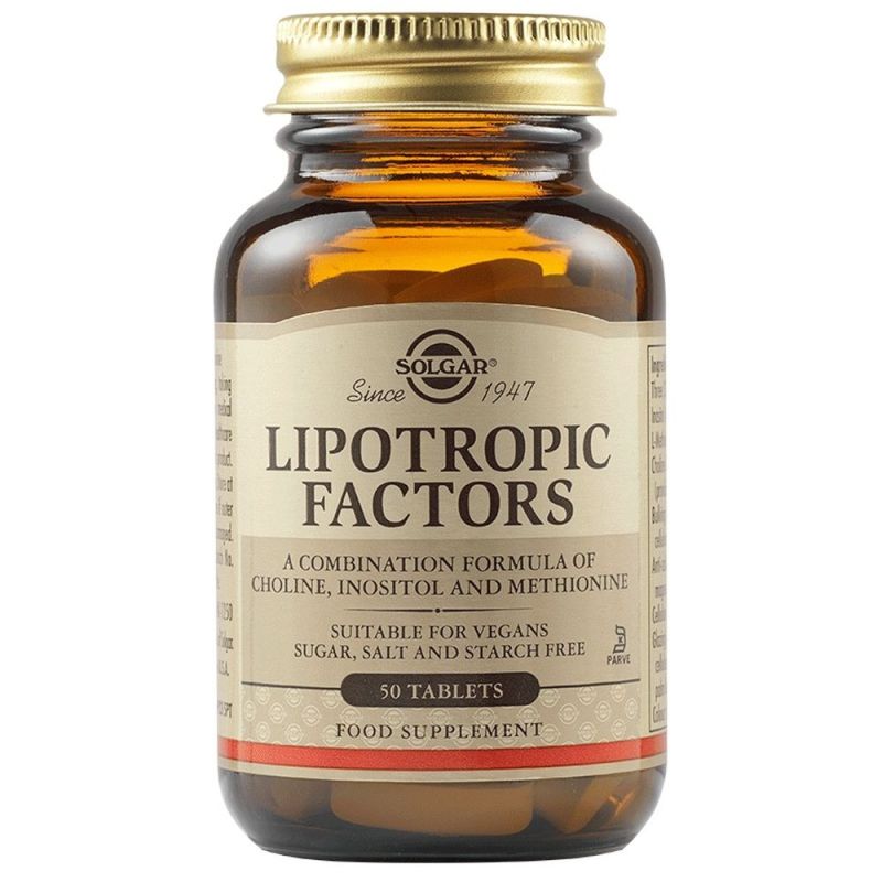 Φωτογραφία από Solgar Lipotropic Factors  50Ταμπλέτες