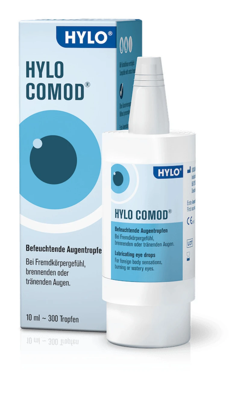 Φωτογραφία από Ursapharm Hylo-Comod Eye Drops 10ml